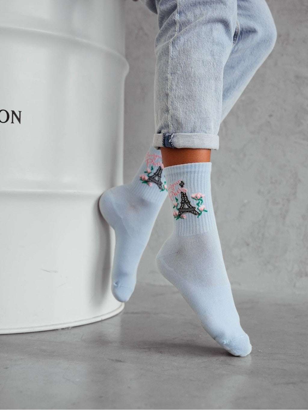 1 Paar Lycille Socken 37/41 aus Baumwolle PARIS
