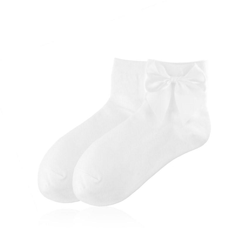 elegante Baumwollsocken mit Glitzer 36/41 für Frauen weiß NEU